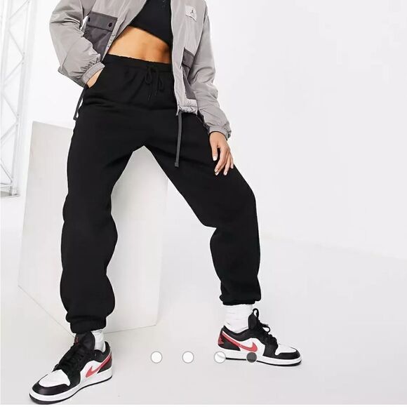 Air Jordan 1 2 3 4 11 Essentials Woven Jacket Size Medium M Cool Grey Bred UNC - Picture 7 of 17